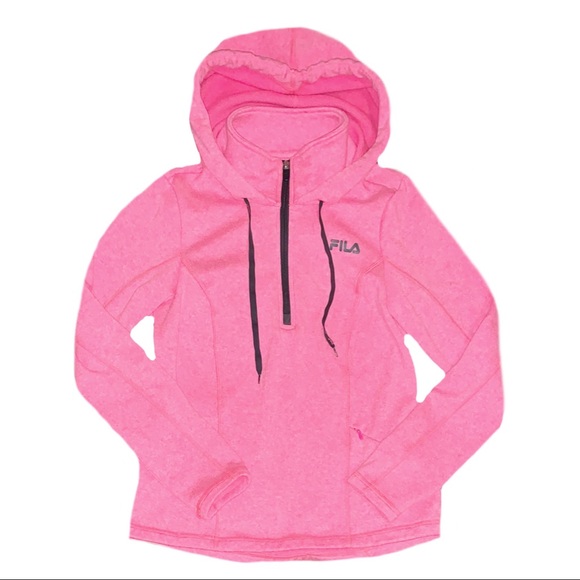 Fila Tops - SALE‼️ Fila Pink Long Sleeve Hoodie